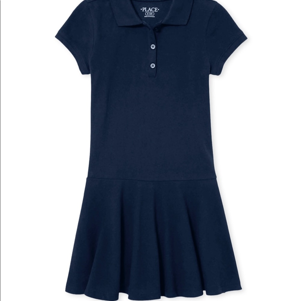 Children’s Place navy uniform dress
